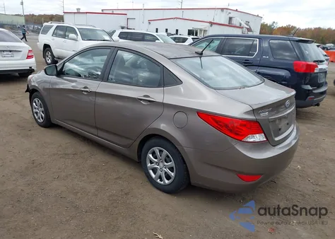 2013 Hyundai Accent Gls из США, поврежденный, VIN KMHCT4AE5DU329941